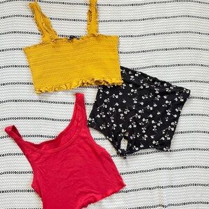 Brandy / PacSun top trio set
